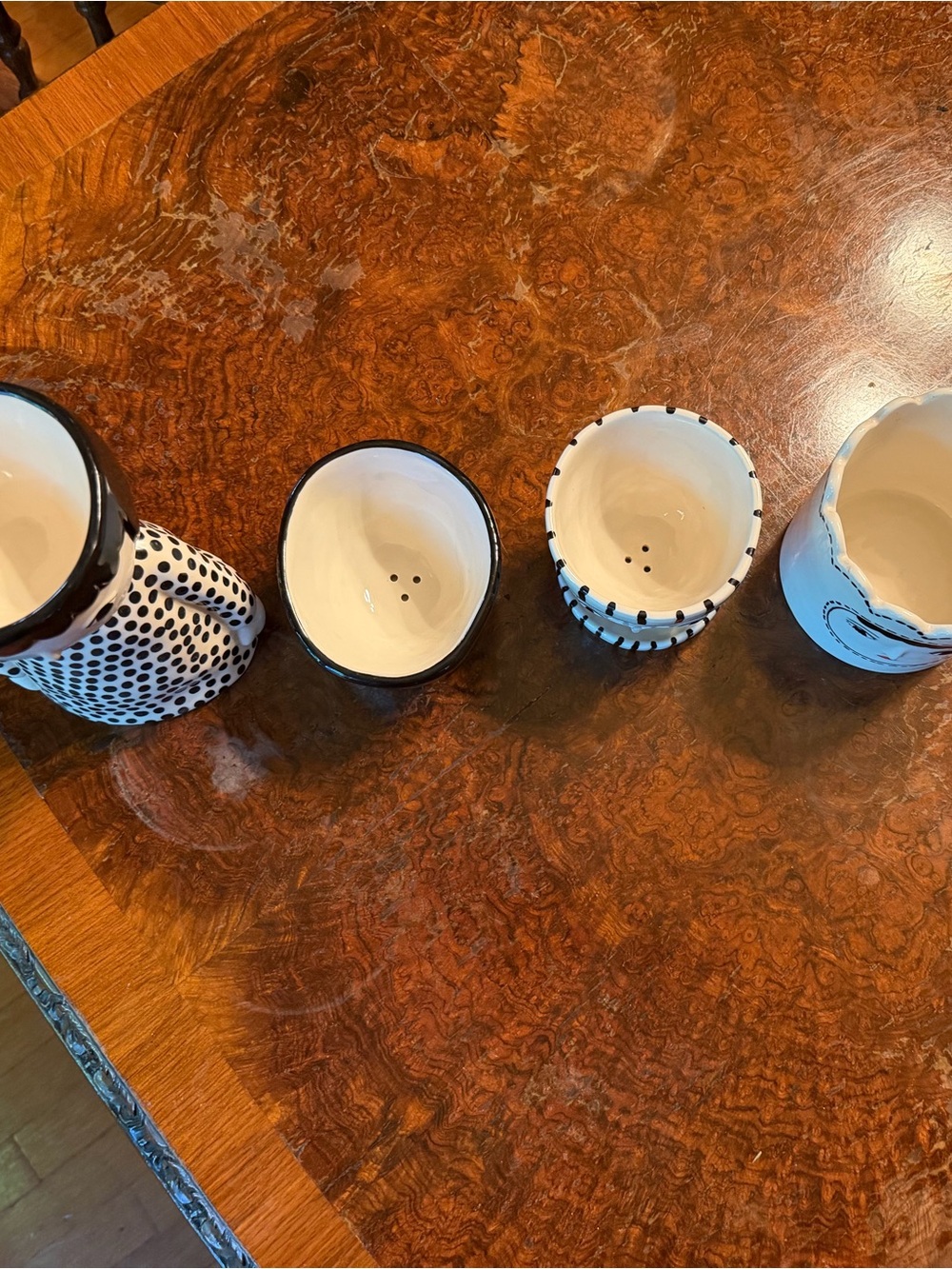 Anthropologie Kinska Face Pots Complete Set - Picture 7 of 16